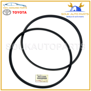 90916-02385 Genuine Toyota BELT, V (FOR FAN & ALTERNATOR) 9091602385 OEM