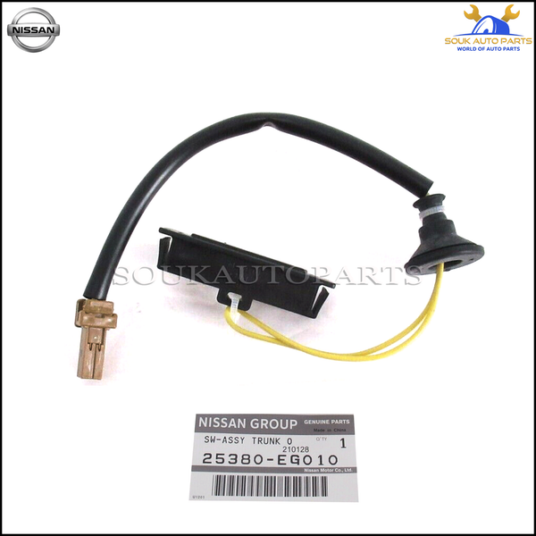 25380-EG010 Genuine Nissan SWITCH ASSY-TRUNK OPENER 25380EG010 OEM M35/45