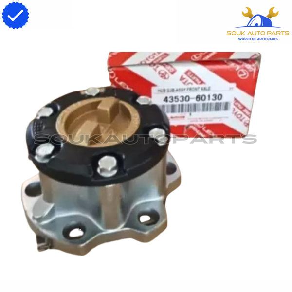 43530-60130 Genuine Toyota HUB ASSY, FREE WHEEL LAND CRUISER PRADO