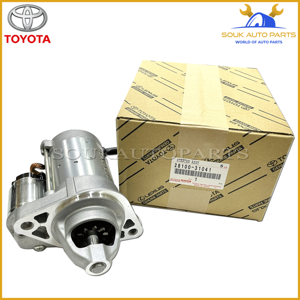 28100-31041 Genuine Toyota STARTER ASSY 1GR-FE FORTUNER TUNDRA HILUX