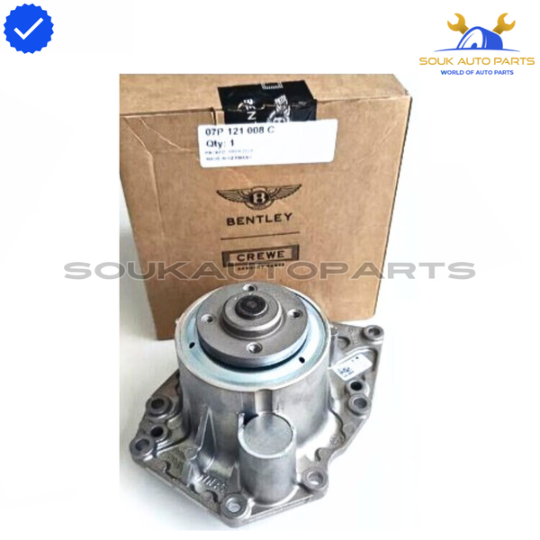 07P121008C Genuine Bentley COOLANT PUMP WITH VACUUM For BENTAYGA