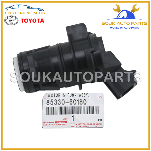 85330-60180 Genuine Toyota MOTOR & PUMP ASSY, RR WASHER 8533060180 OEM 4RUNNER