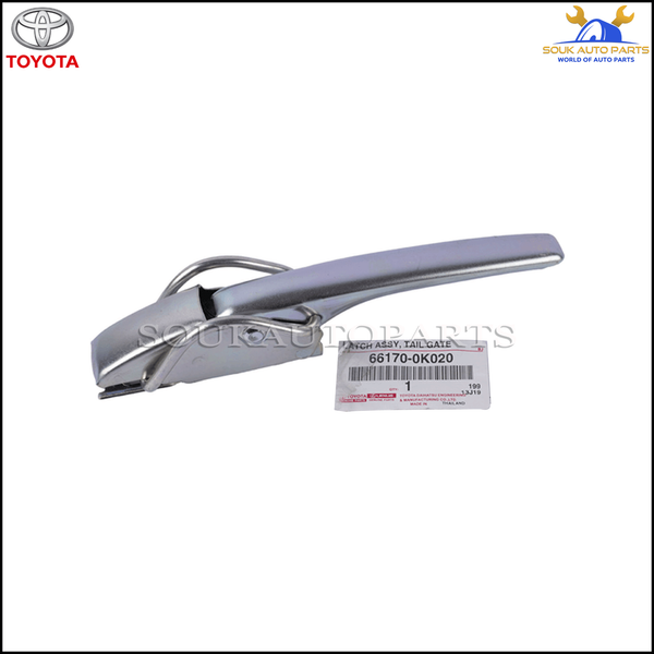 66170-0K020 Genuine Toyota LATCH ASSY, REAR BODY TAIL GATE 661700K020 OEM HILUX