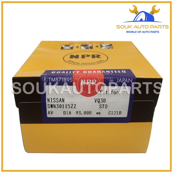 12033-47001 Piston RING SET VQ30DE (1.00 OVERSIZE) 94mm For Nissan MAXIMA CEFIRO