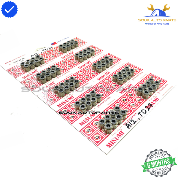 13207-H7200 STEM SEAL, OIL VALVE TD27 LD20 A12S Z20S (Pack of 80 Pcs)