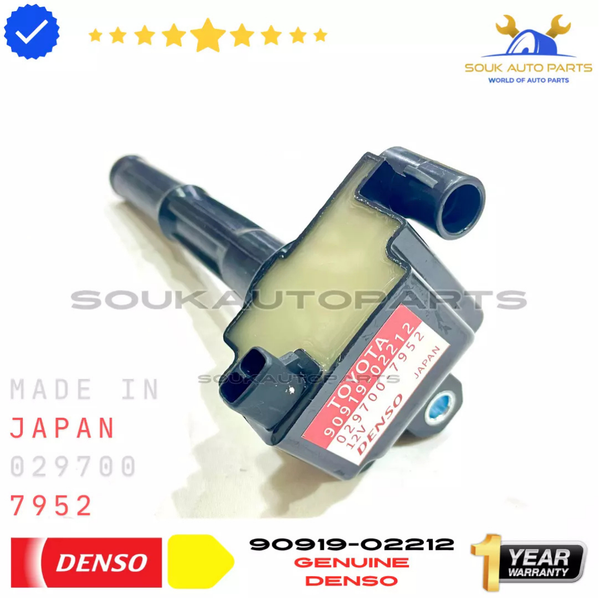 90919-02212 IGNITION COIL 5VZ For Toyota TACOMA TUNDRA T100 3.4Ltr V6 OEM Denso