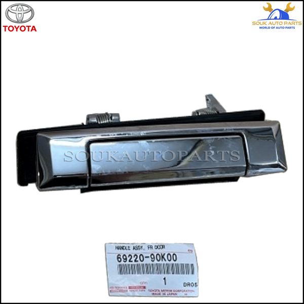 69220-90K00 Genuine Toyota HANDLE ASSY, FRONT DOOR OUTSIDE, LH 6922090K00 OEM LC