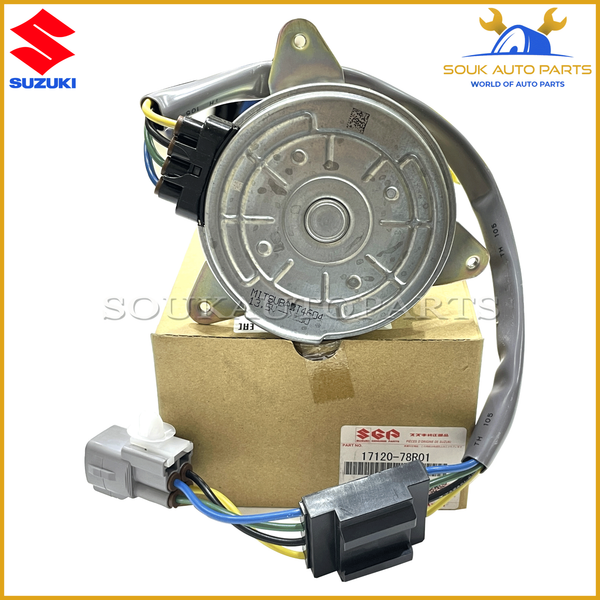 17120-78R01 Genuine Suzuki MOTOR ASSY, FAN 1712078R01 OEM