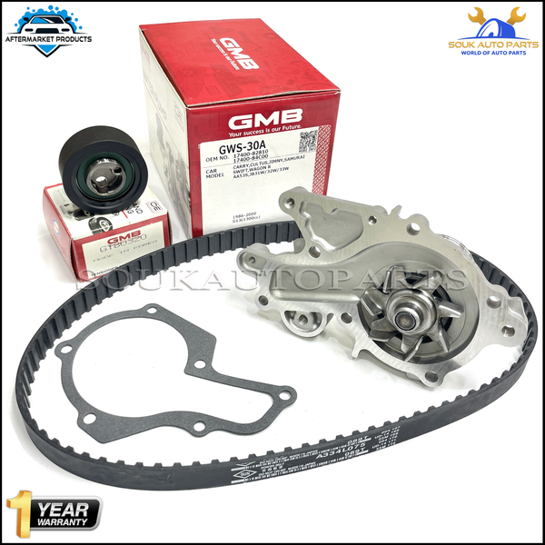 TIMING BELT WATER PUMP KIT FOR SUZUKI G13A SAMURAI SIDEKICK 1.3L 1987-95
