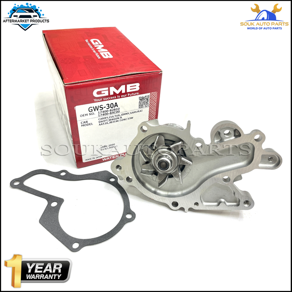 17400-82810 WATER PUMP G13 GWS-30A For SUZUKI SAMURAI SJ410
