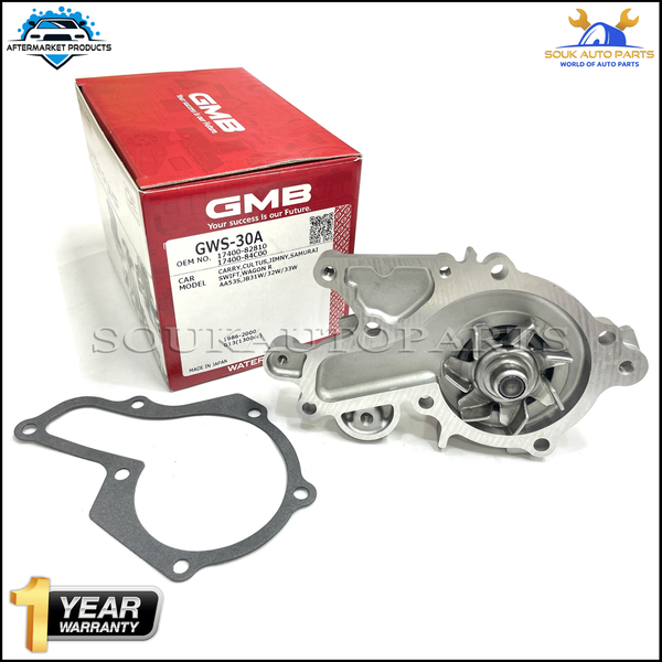 17400-82810 WATER PUMP G13 GWS-30A For SUZUKI SAMURAI SJ410