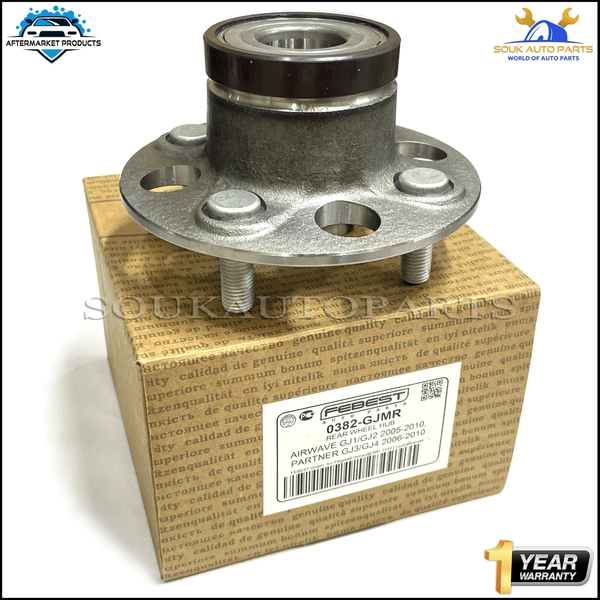 42200-TF0-Z51 Febest REAR WHEEL HUB 0382-GJMR For Honda CITY JAZZ PARTNER FREED
