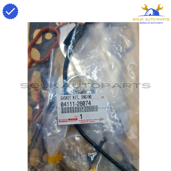 04111-28074 Genuine Toyota GASKET KIT For 1AZ-FE ENGINE OVERHAUL