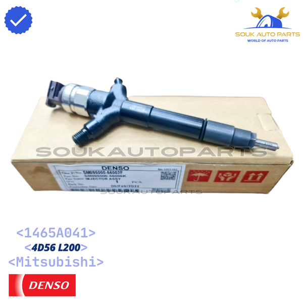 1465A041 DENSO 095000-5600 FUEL INJECTOR 4D56 For Mitsubishi TRITON L200 2.5Ltr