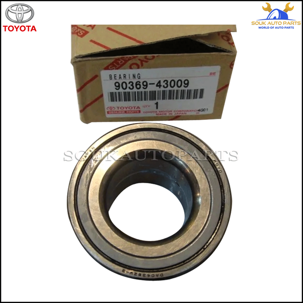 90369-43009 Genuine Toyota BEARING (FOR FRONT AXLE HUB), RH/LH 9036943009 OEM