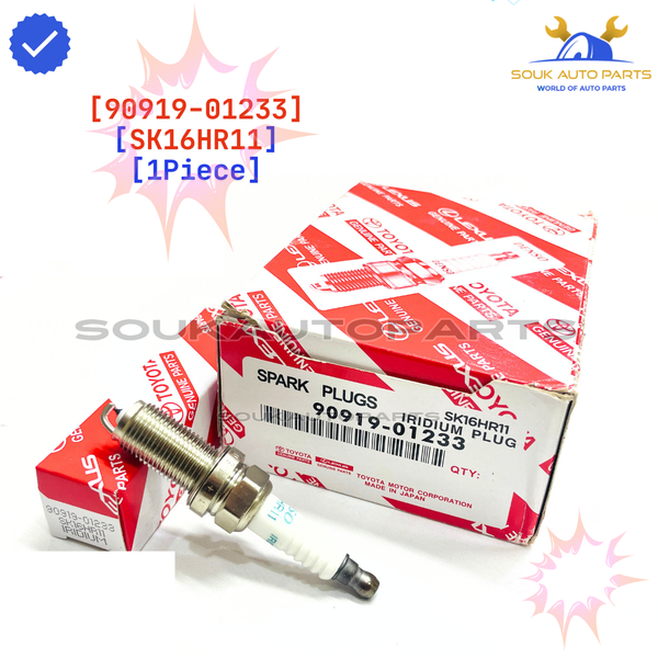 90919-01233 Genuine Toyota SPARK PLUG PRADO TUNDRA SK16HR11 IRIDIUM