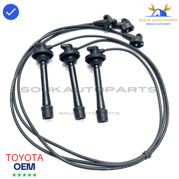 Toyota OEM IGNITION COIL, SPARK PLUGS & WIRES SET 4RUNNER TACOMA TUNDRA 3.4L