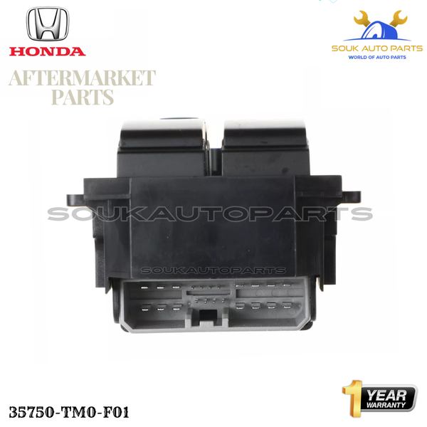 35750-TM0-F01 MASTER WINDOW SWITCH Fits For 2007-2011 Honda City / Fit RHD