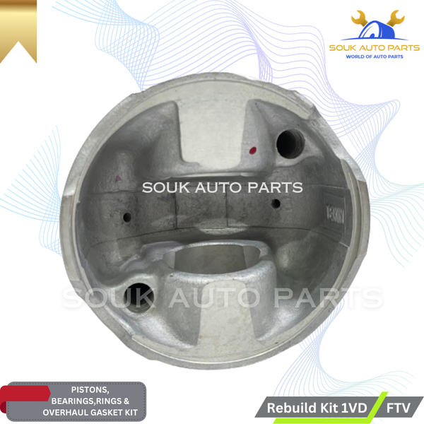 PISTON & RING SET 1VD-FTV for Toyota LAND CRUISER LX450D 4.5L DIESEL 2007-18