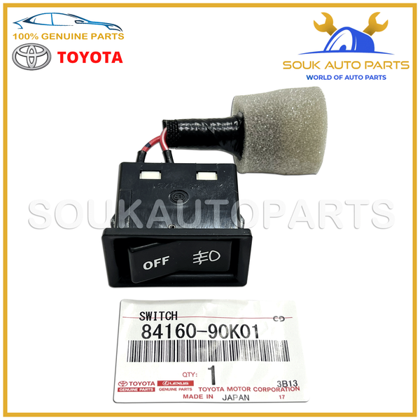 84160-90K01 Genuine Toyota FRONT FOG LAMP SWITCH 8416090K01 OEM