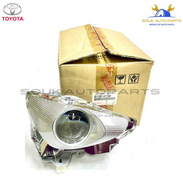 81130-47700 Genuine Toyota UNIT, HEADLAMP, RH 2ZR-FXE OEM PRIUS