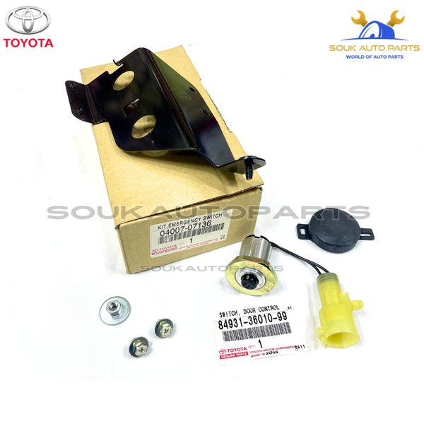 04007-07136 Genuine Toyota KIT, EMERGENCY SWITCH 84931-36010-99