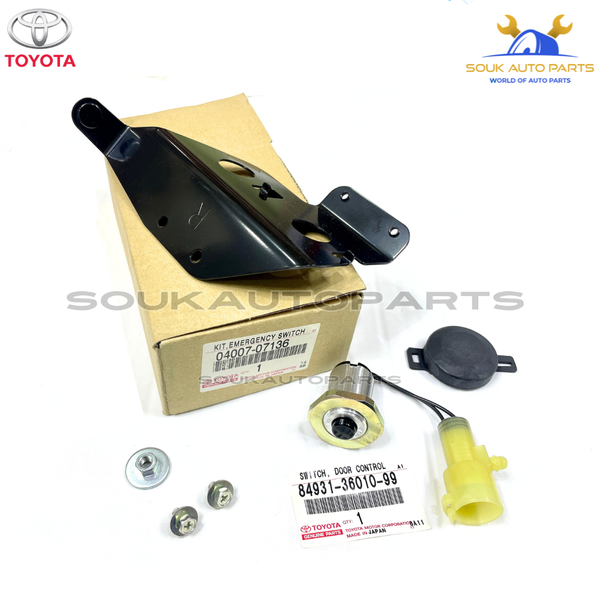 04007-07136 Genuine Toyota KIT, EMERGENCY SWITCH 84931-36010-99
