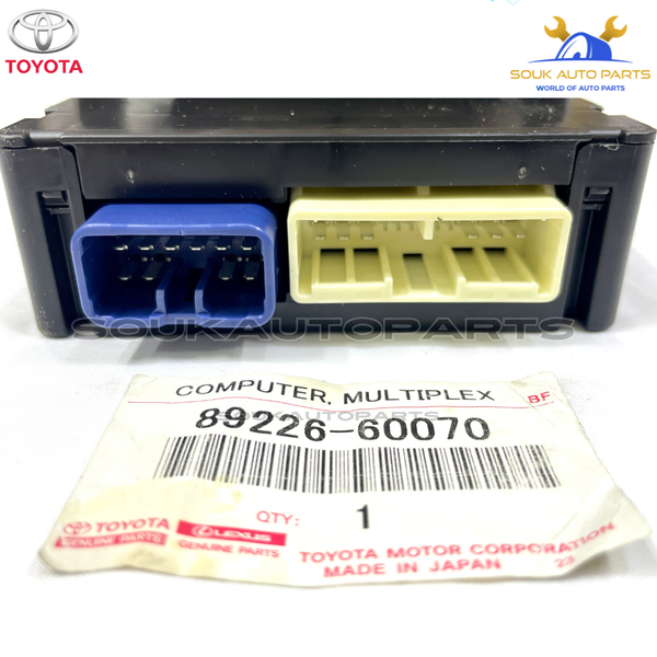 89226-60070 Genuine Toyota Lexus COMPUTER, MULTIPLEX NETWORK BODY NO.2