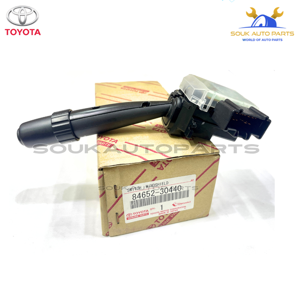 84652-30440 Genuine Toyota SWITCH ASSY, WINDSHIELD WIPER 8465230440 OEM