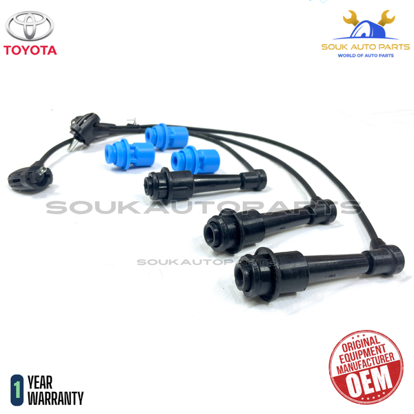 SPARK PLUG CORD WIRE SET W/RUBBERS For 01-05 Lexus GS300 IS300 L6 3.0Ltr