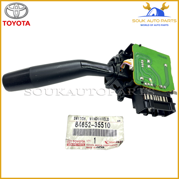 84652-35510 Genuine Toyota SWITCH ASSY, WINDSHIELD WIPER RAV4 HIACE 4RUNNER