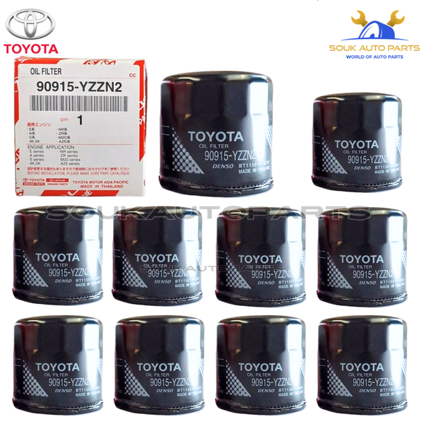 90915-YZZN2 Genuine Toyota OIL FILTER PACK OF 10 PCS Corolla