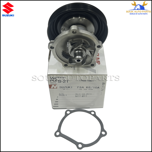 17400-73831 ENGINE WATER PUMP K6A K10A 0.66 & 1.0 LTR FOR SUZUKI